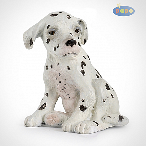 Игровая реалистичная фигурка - Щенок далматинца сидящий (Papo, 54022_papo)